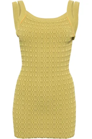 Muller Of Yoshiokubo Intarsia-knit tank top