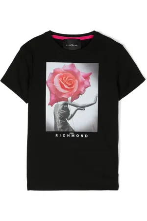 John Richmond Logo-print crew-neck T-shirt