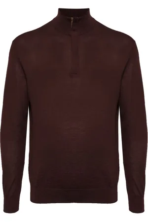 N.PEAL Regent zip-up jumper