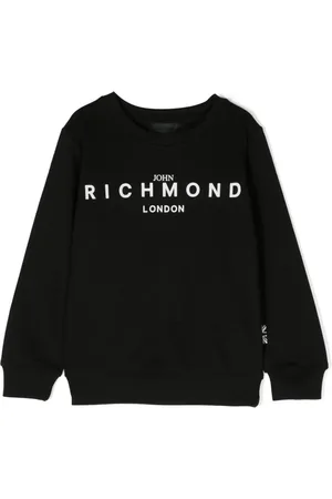 John Richmond Logo-print cotton sweatshirt