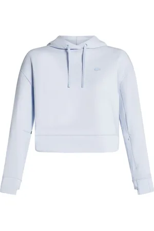 Lacoste Logo-appliqué cotton hoodie