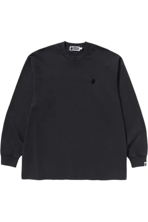 A Bathing Ape Milo-appliqué cotton sweatshirt