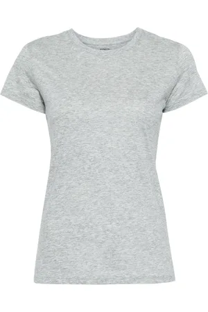 Vince Mélange-effect cotton T-shirt