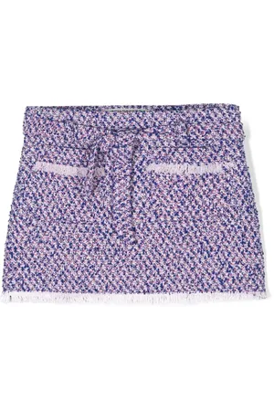 PHILOSOPHY DI LORENZO SERAFINI Frayed-detail skirt