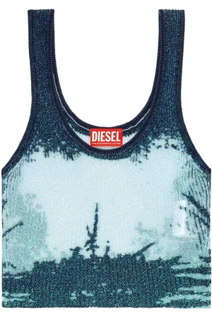 Diesel Deidrina lurex tank top