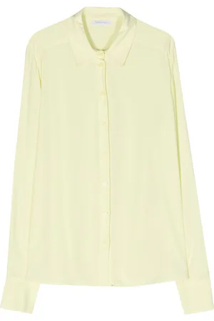 Patrizia Pepe Long-sleeve crepe shirt