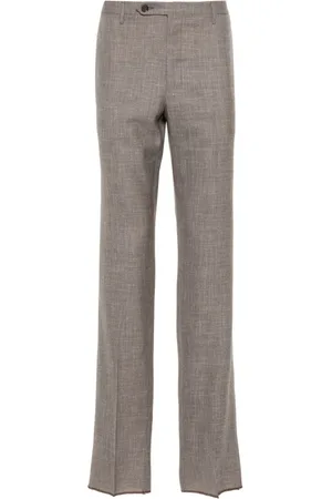ROTA Slub-texture trousers