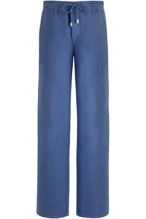 Vilebrequin Straight leg linen trousers