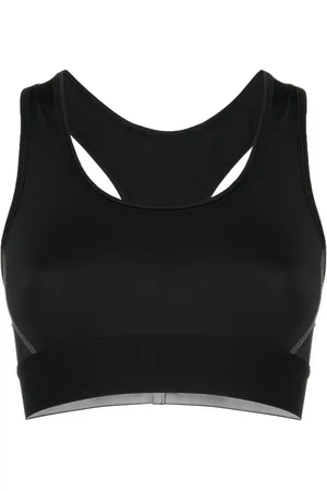 Balenciaga Logo-hem sporty bra
