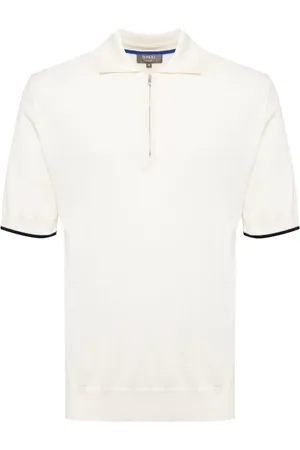N.PEAL Fine-knit polo shirt