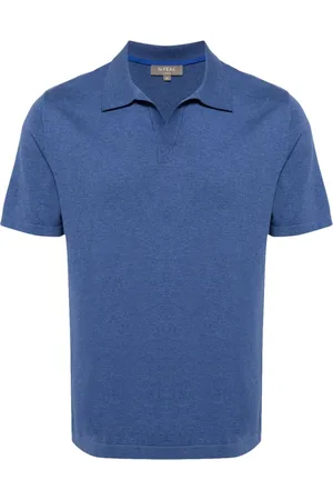 N.PEAL Fine-knit polo shirt