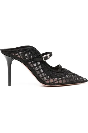 MALONE SOULIERS Gala 90mm mesh mules
