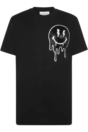 Philipp Plein Smile rhinestone-embellished T-shirt