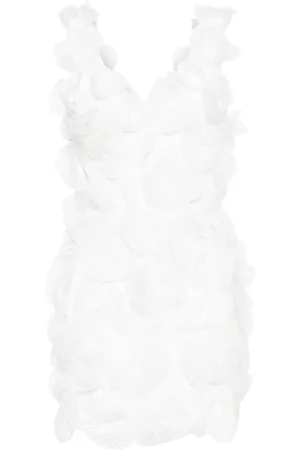 Cynthia Rowley Lace-appliqué mini dress