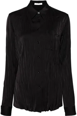 Helmut Lang Crinkled satin shirt