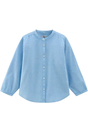 Woolrich Pleat-detailing buttoned shirt