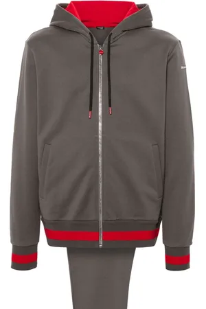 Kiton Logo-embroidered tracksuit