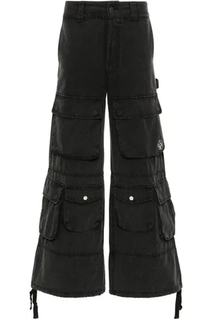 Untitled Artworks Wide-leg cargo pants