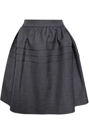 Shushu/Tong A-line midi skirt