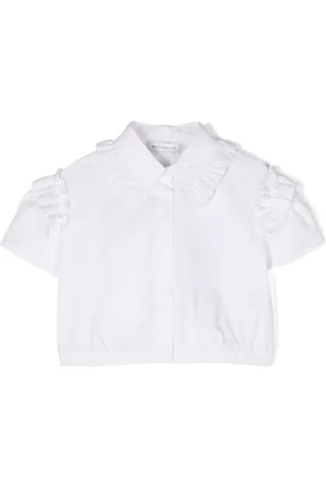 MONNALISA Cotton poplin shirt