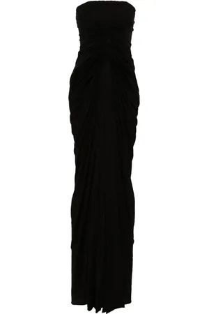 Rick Owens Radiance ruched cotton gown
