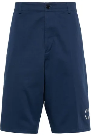 Kenzo Logo-embroidered bermuda shorts