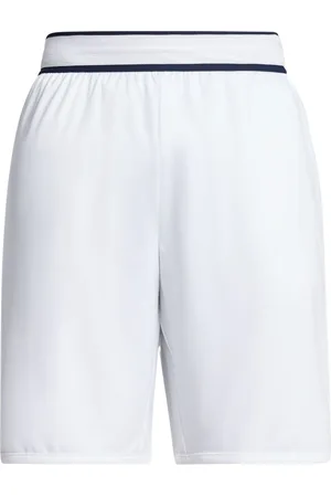 Lacoste X Daniil Medvedev striped-edge shorts