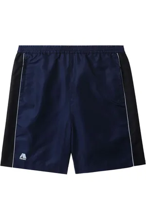 Izzue Side-stripe elasticated track shorts