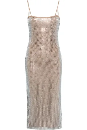 GIUSEPPE DI MORABITO Crystal-embellished mini dress