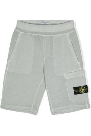 Stone Island Compass-badge track shorts