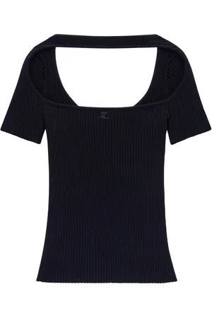 Courrèges Hyperbole cut-out top