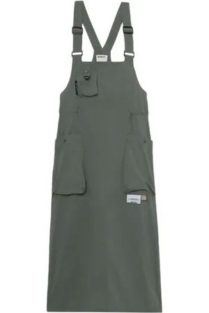 Musium Div. Drawstring dungaree dress