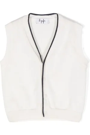 Il gufo Fine-knit gilet