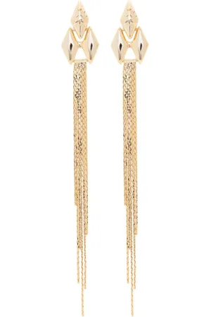 Patrizia Pepe Micro Fly geometric-pendant earrings