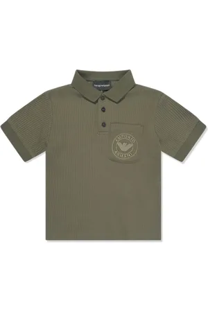 Emporio Armani Logo-embroidered polo shirt