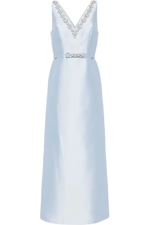 Sachin & Babi Garda mikado gown