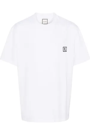 WOOYOUNGMI Logo-embroidered cotton T-shirt