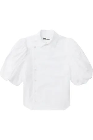 NOIR KEI NINOMIYA Off-centre-fastening cotton shirt