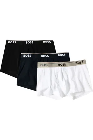 HUGO BOSS Logo-waistband boxers (set of three)