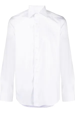 CANALI Button-down fitted shirt