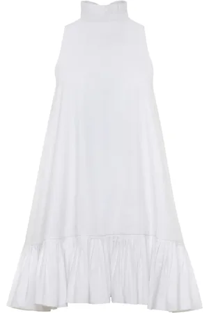 Azeeza Alcott poplin minidress