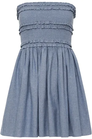 Azeeza Anya chambray minidress