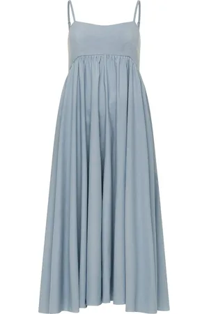 Azeeza Rachel chambray midi dress