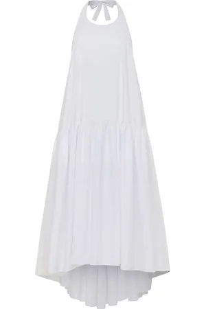 Azeeza Winston poplin midi dress