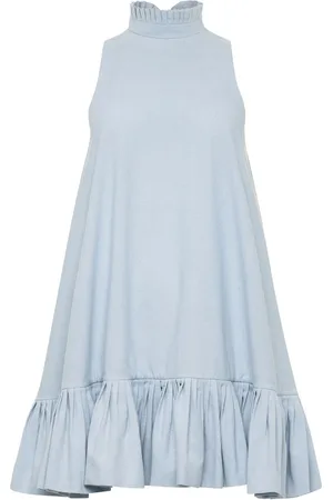 Azeeza Alcott chambray minidress