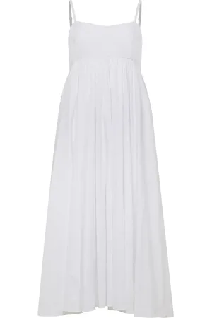 Azeeza Rachel poplin midi dress
