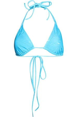 Vetements Layered cotton bikini top