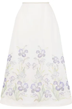 ZIMMERMANN Natura A-line skirt