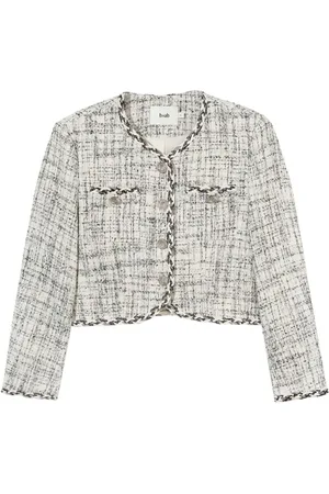 B+AB Cropped tweed jacket
