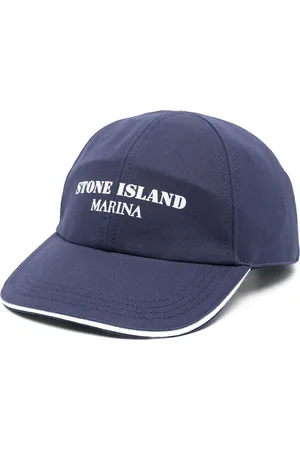 Stone Island Logo-print cotton hat